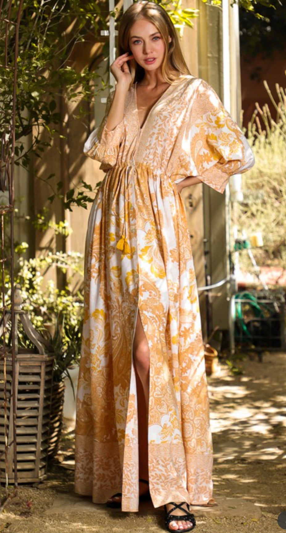 Fall is a Feeling Maxi Dress