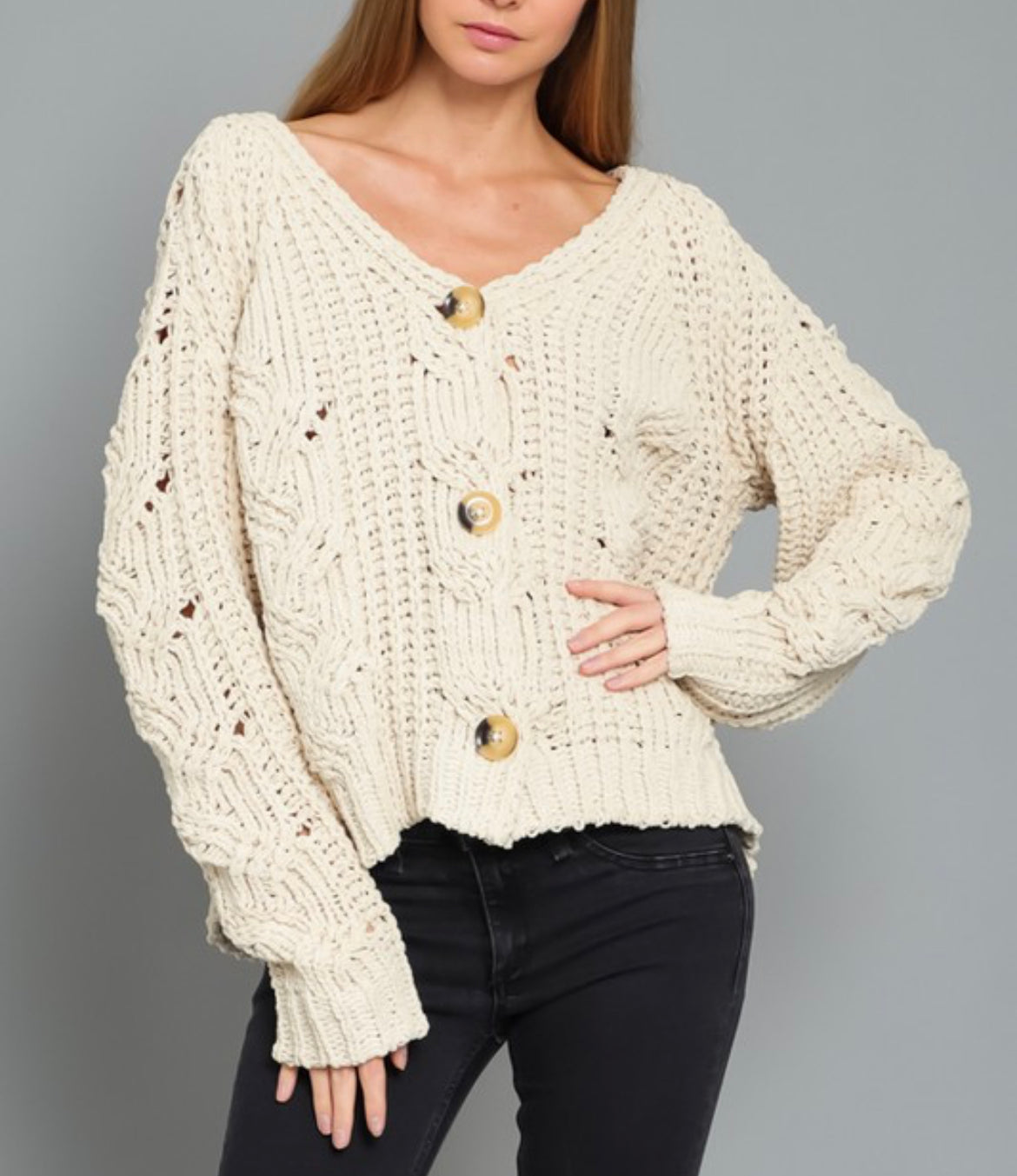 Snowed In Cardigan
