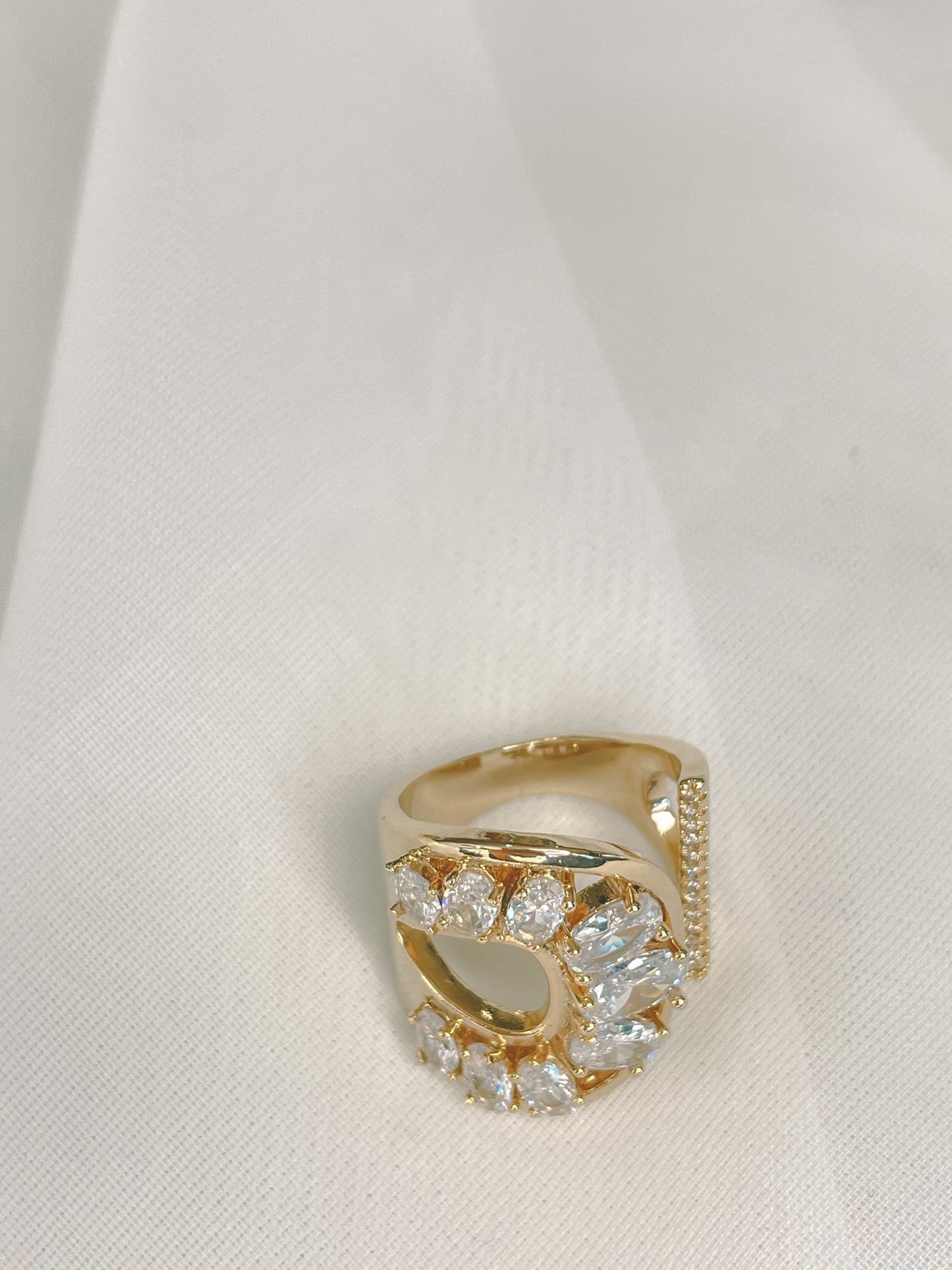 Diamonds on My Mane Gold-Plated Ring