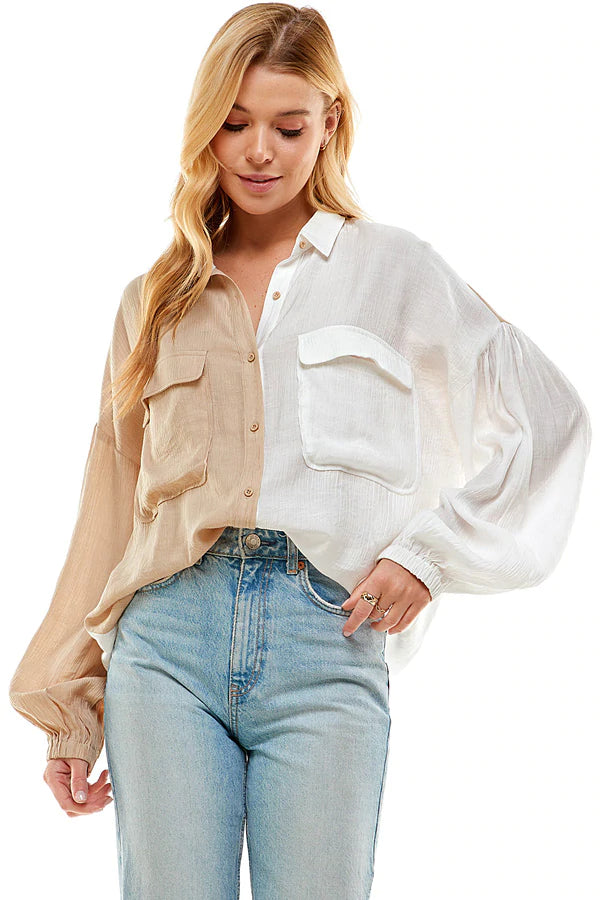 Café Con Leche Oversized Shirt