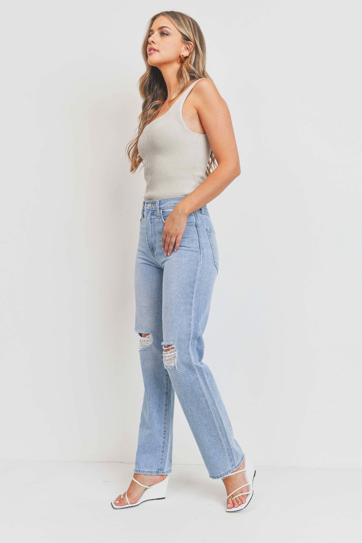 The 90's Straight Throwback Jean