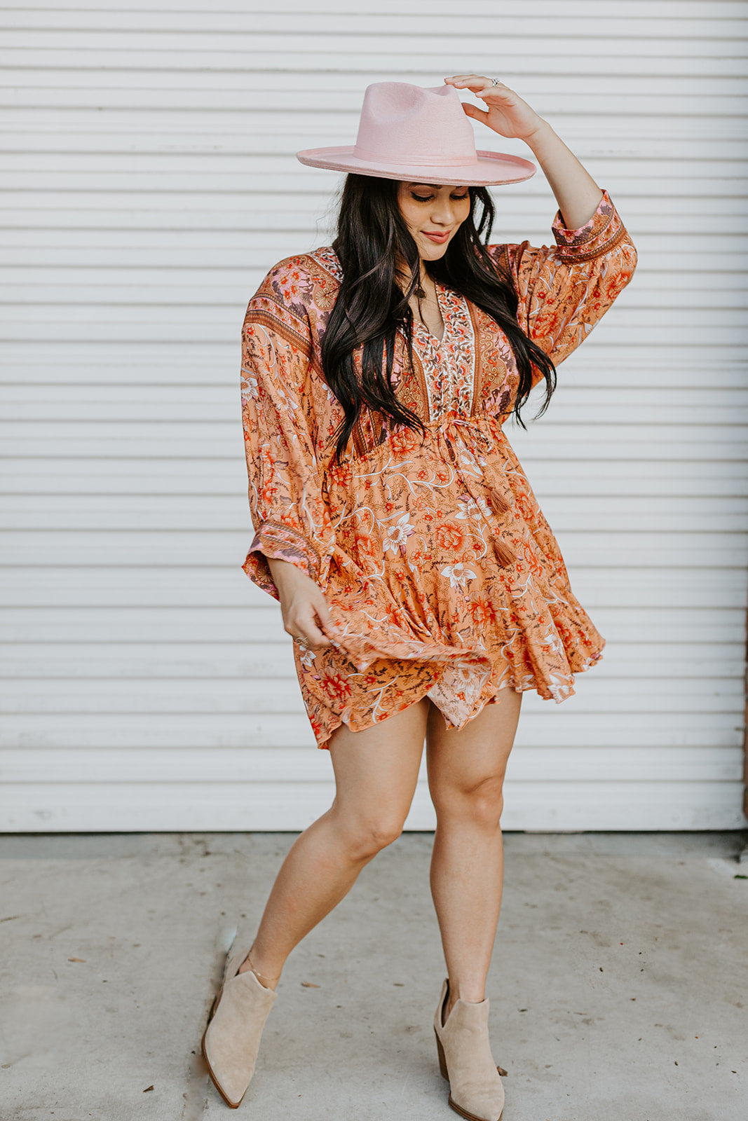 Otoño Dolman Sleeve Dress