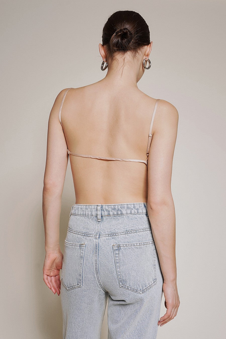 NOT YOUR SWEETHEART SATIN CROP TOP