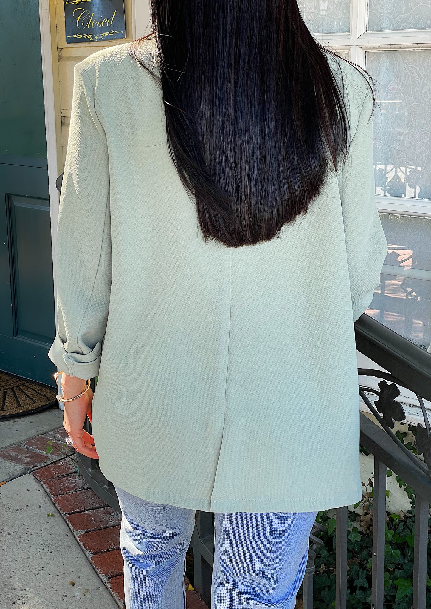 SUNDAY BEST POCKETED BLAZER