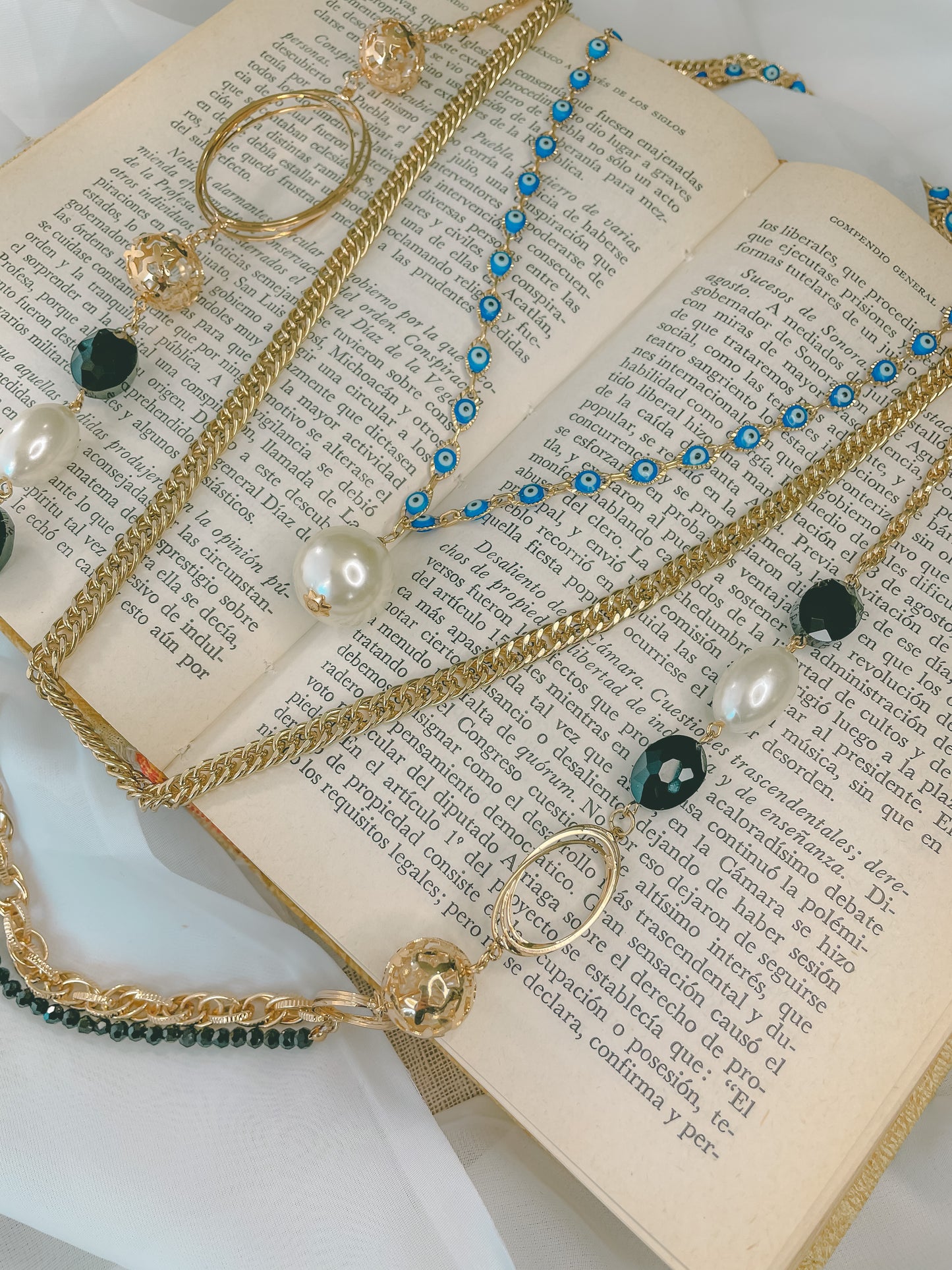 Evil Eye Gold-Plated Necklace
