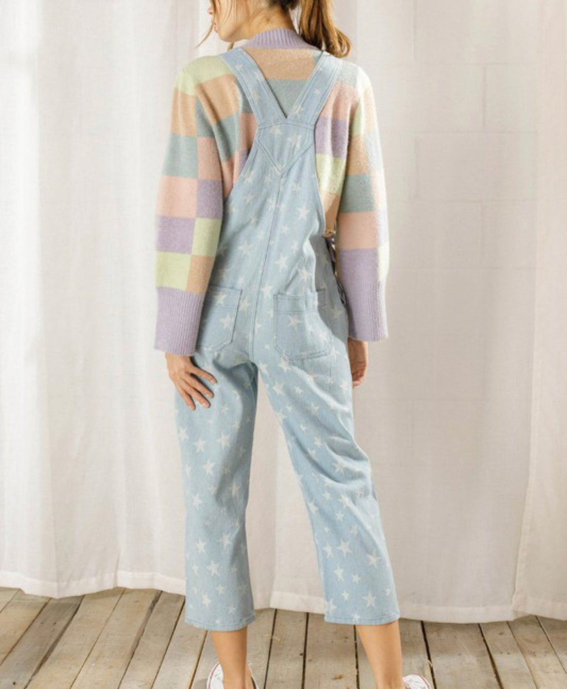Star Struck Denim Overalls
