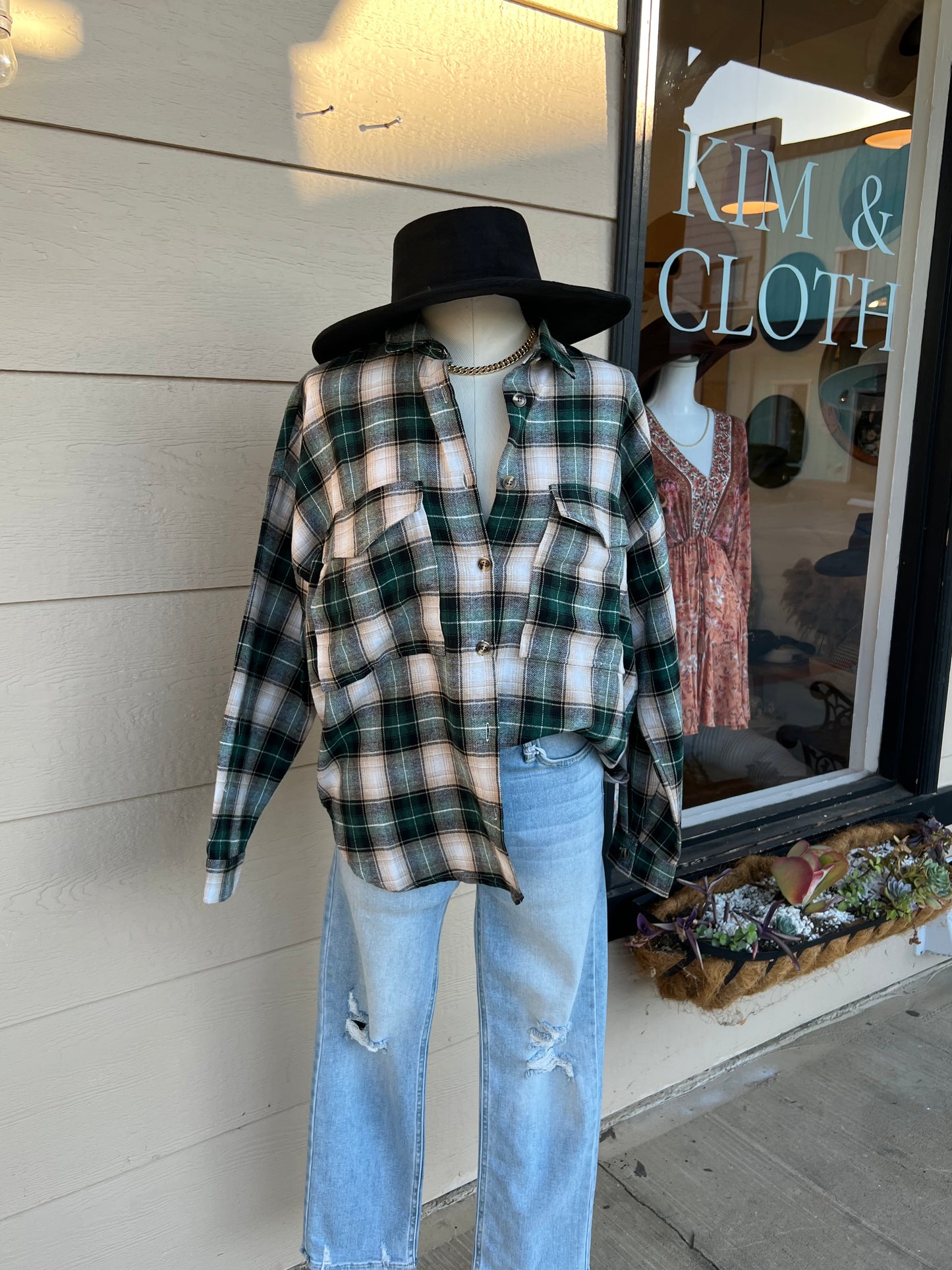 Joshua Tree Oversized Flannel