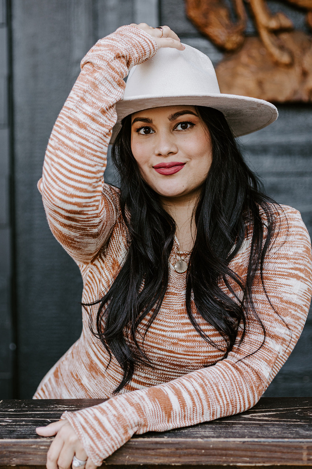 EMILY KNIT LONG SLEEVE DRESS