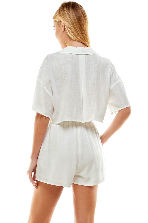 Coconut Lime 2-Piece Short Set