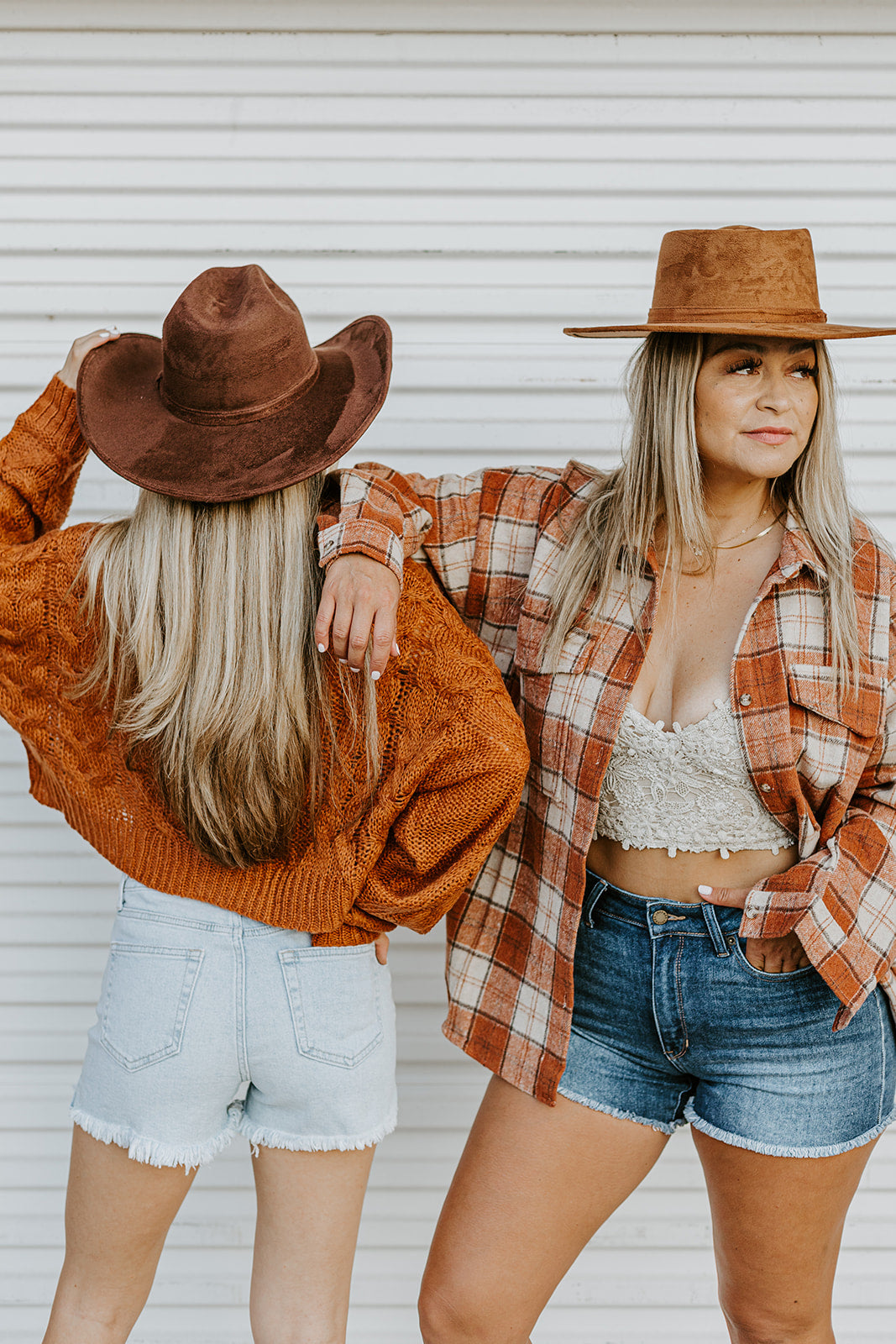 SUGAR AND SPICE OVERSIZED FLANNEL
