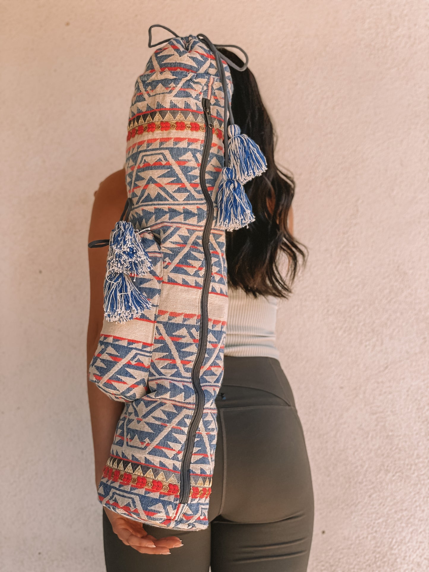 ZINNIA & GOLD YOGA MAT BAG