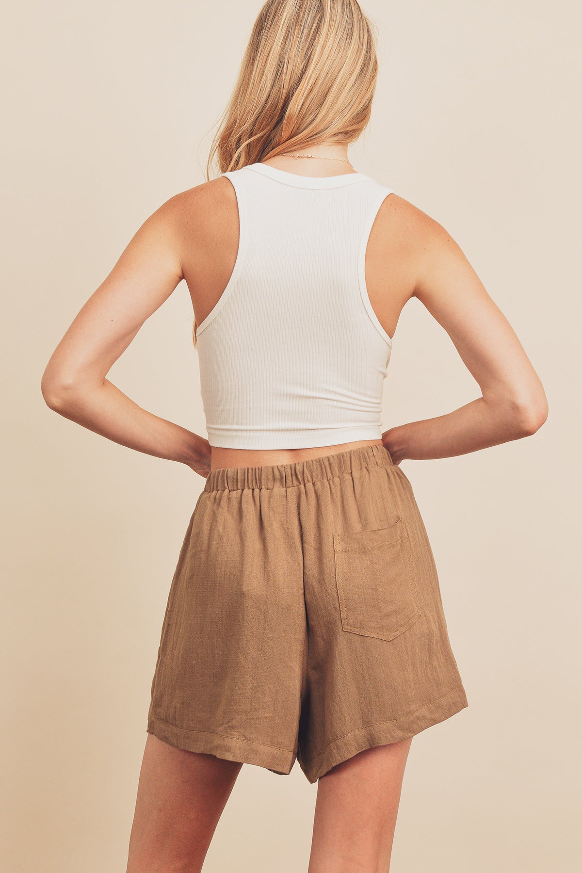 Breezy High-Rise Pocket Shorts