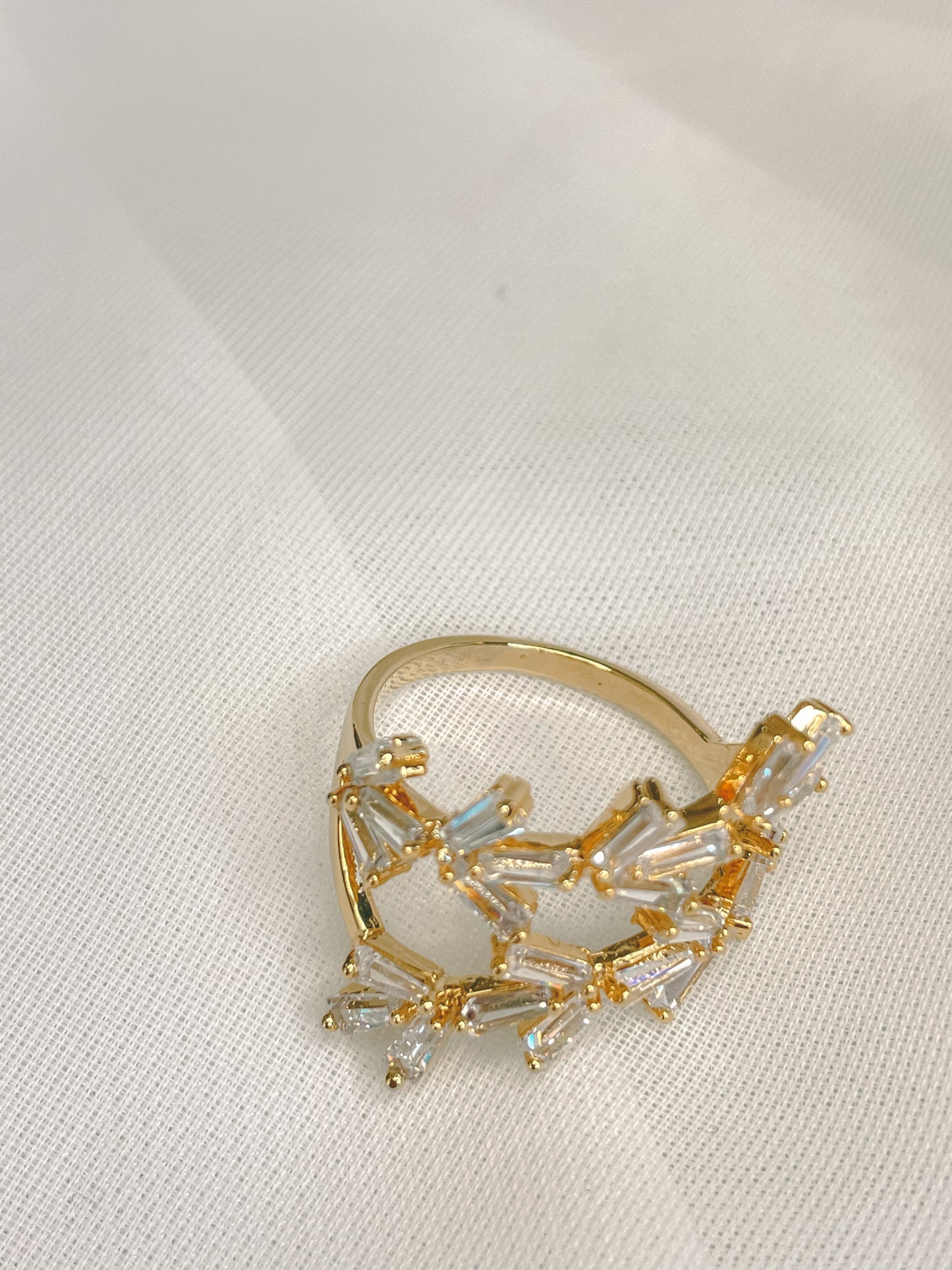 Starry Night Gold-Plated Ring