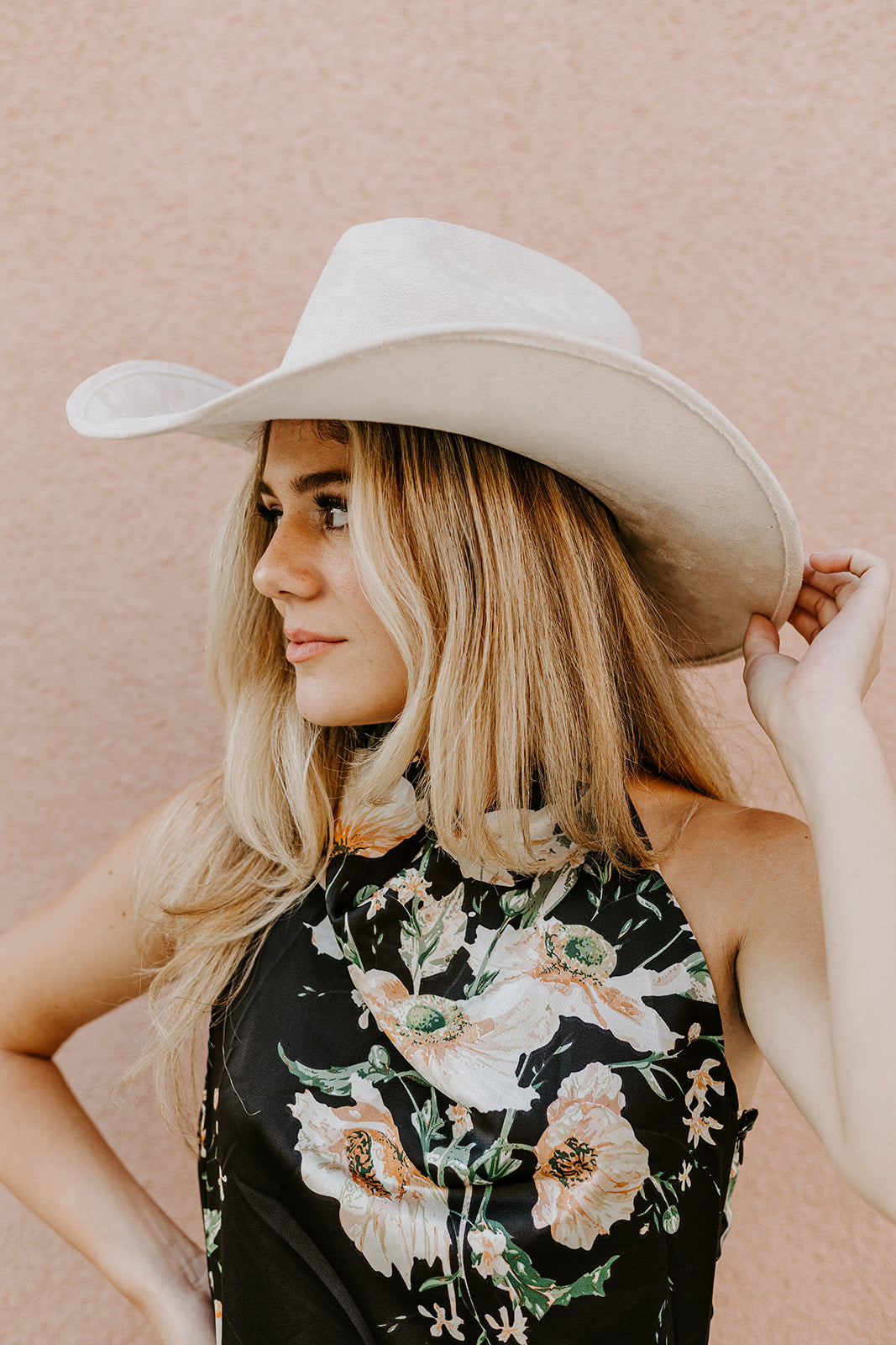 Rodeo Western Hat - Ivory