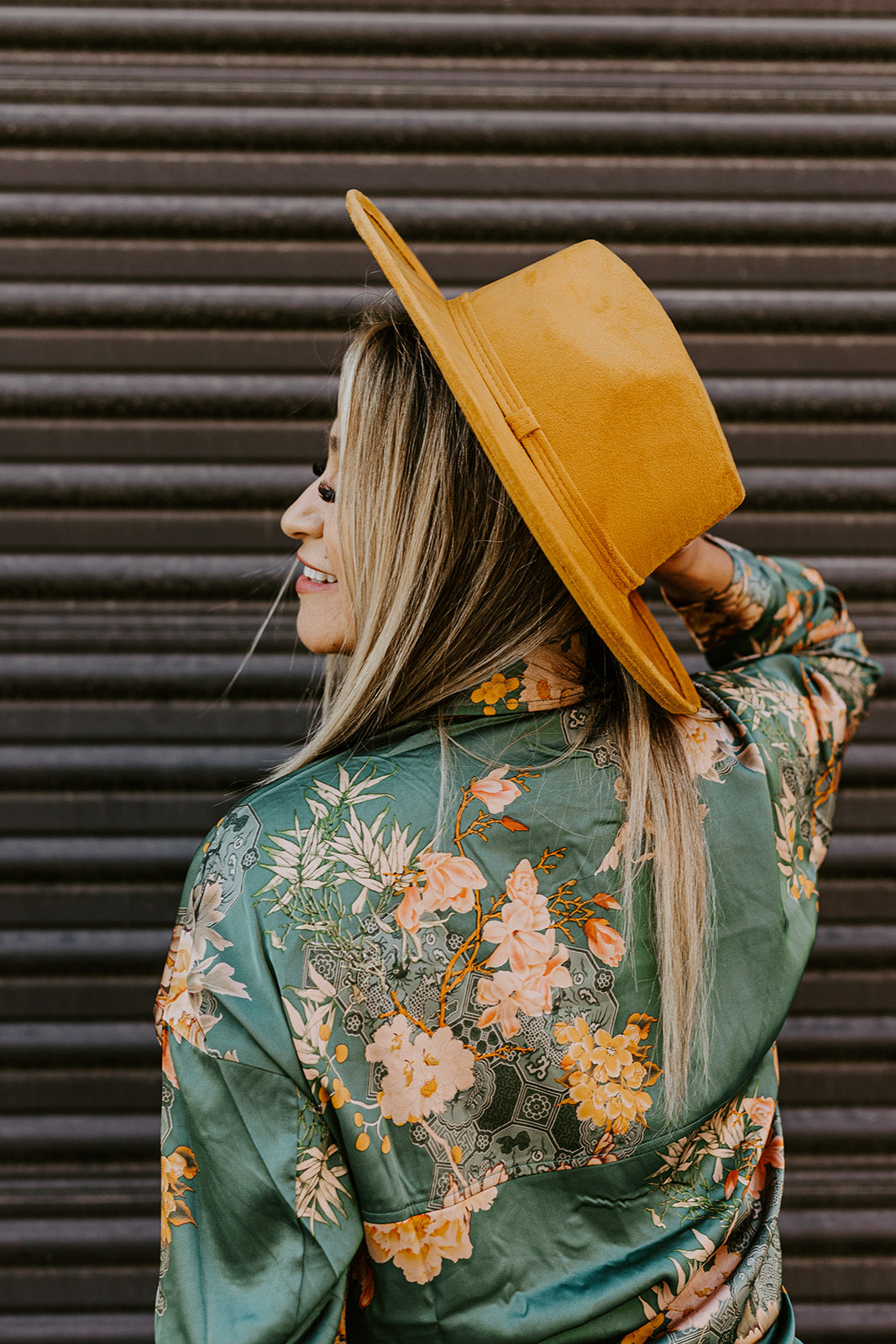 Doblè Curled Pencil Brim - Honey