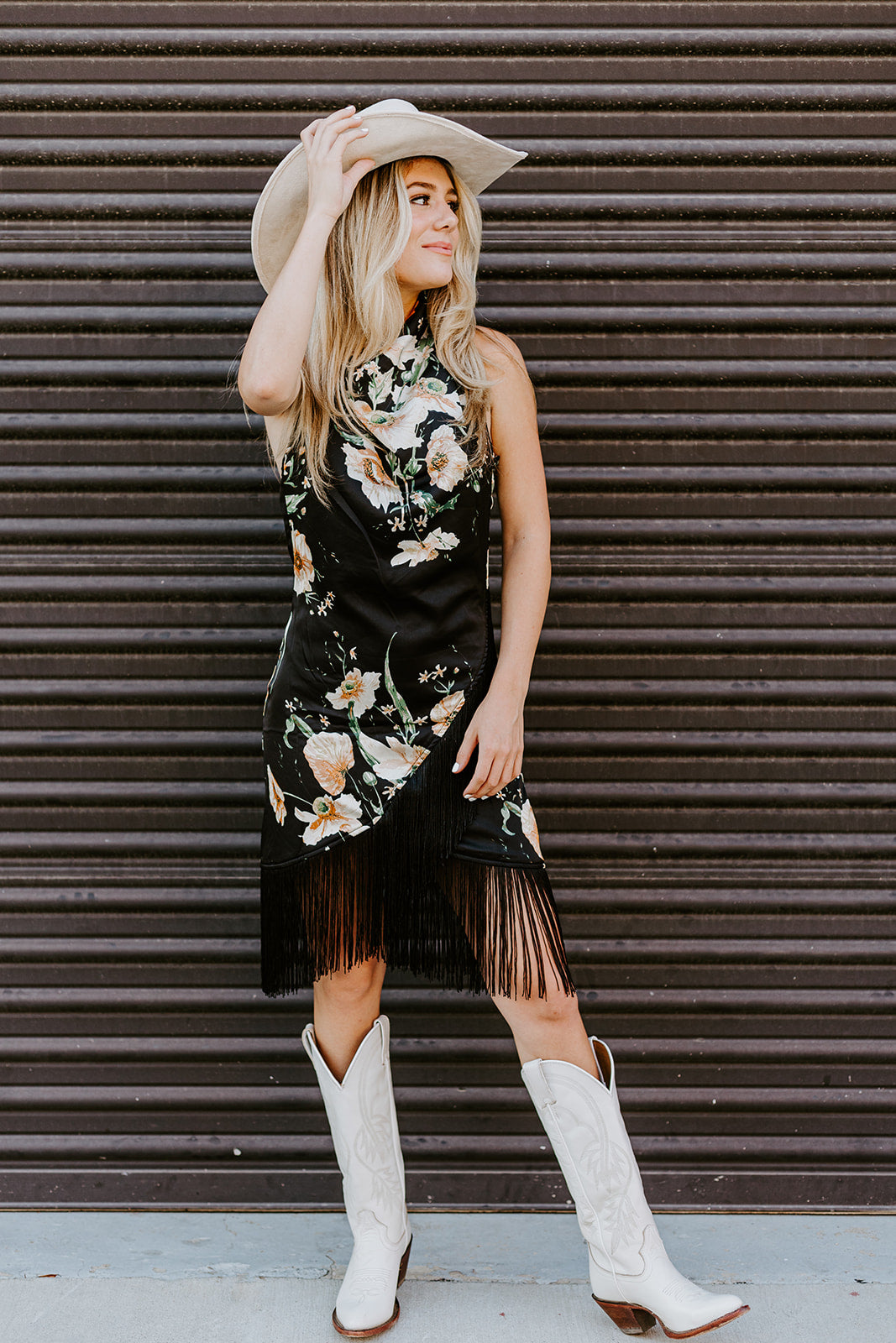 Rodeo Western Hat - Ivory