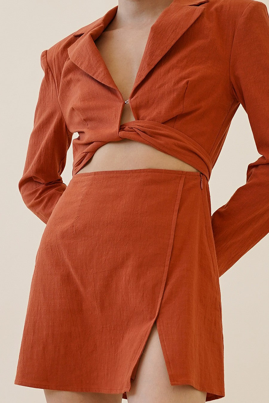 SHE MEANS BUSINESS BLAZER DRESS