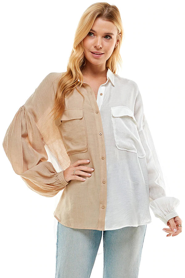 Café Con Leche Oversized Shirt