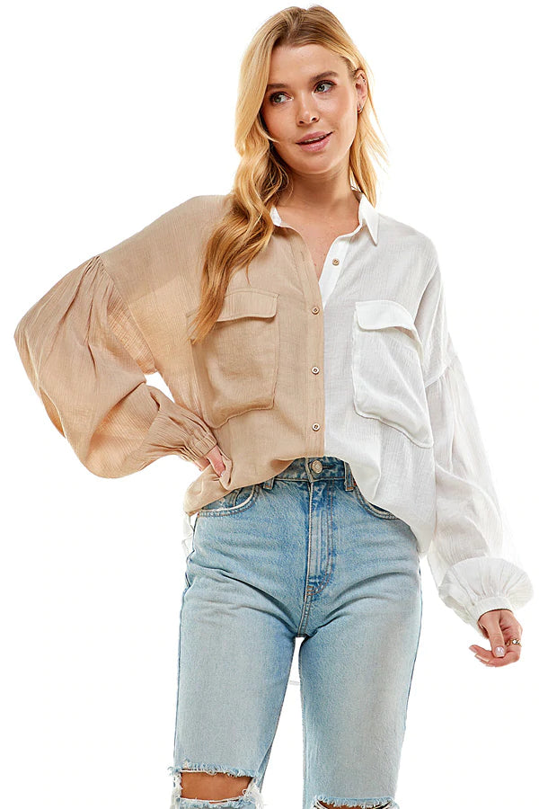 Café Con Leche Oversized Shirt