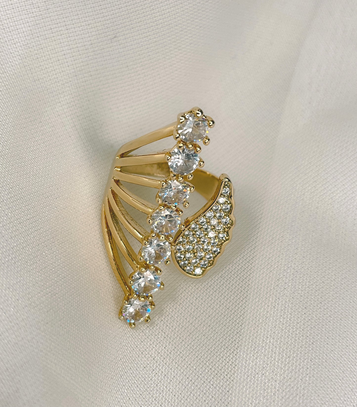 Stairway to Heaven Gold-Plated Ring