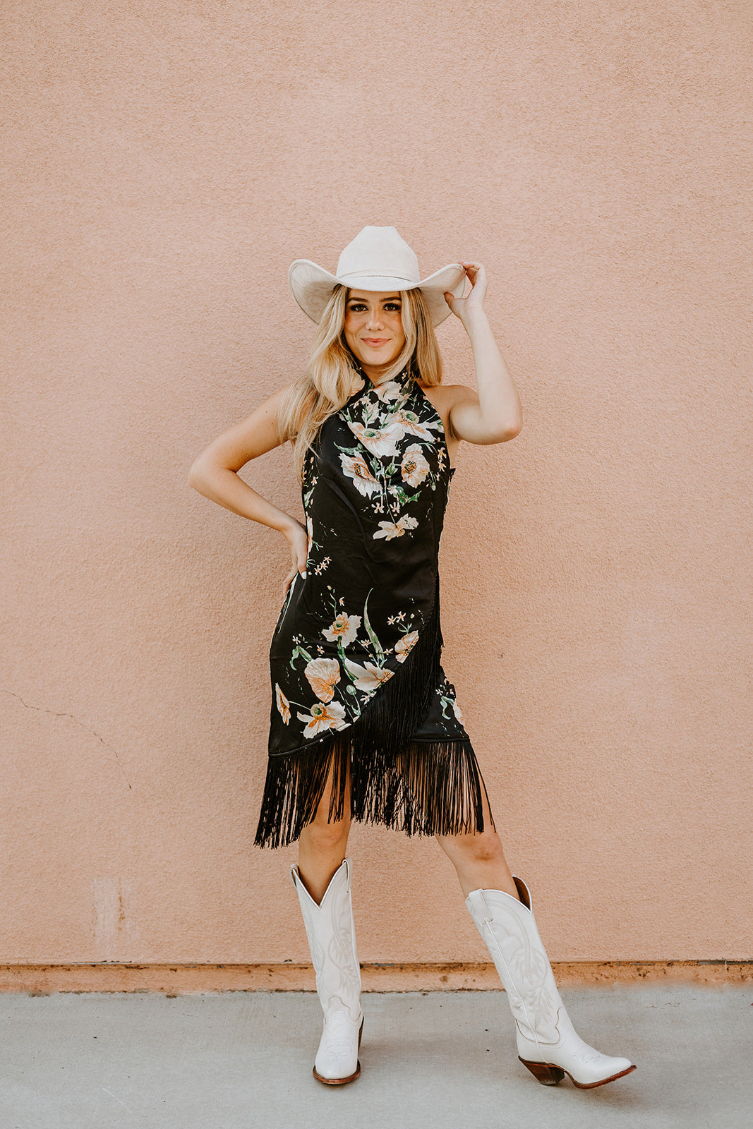 Rodeo Western Hat - Ivory