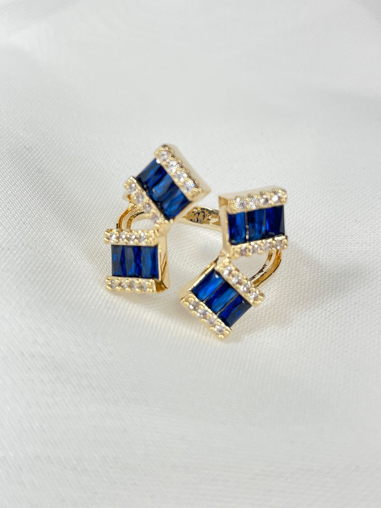 Sapphire Dreams Gold-Plated Ring