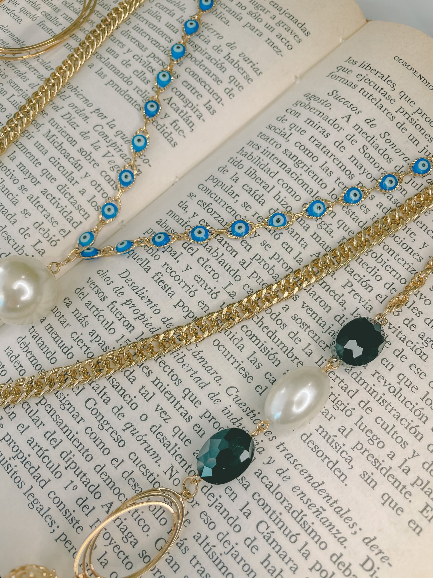 Evil Eye Gold-Plated Necklace