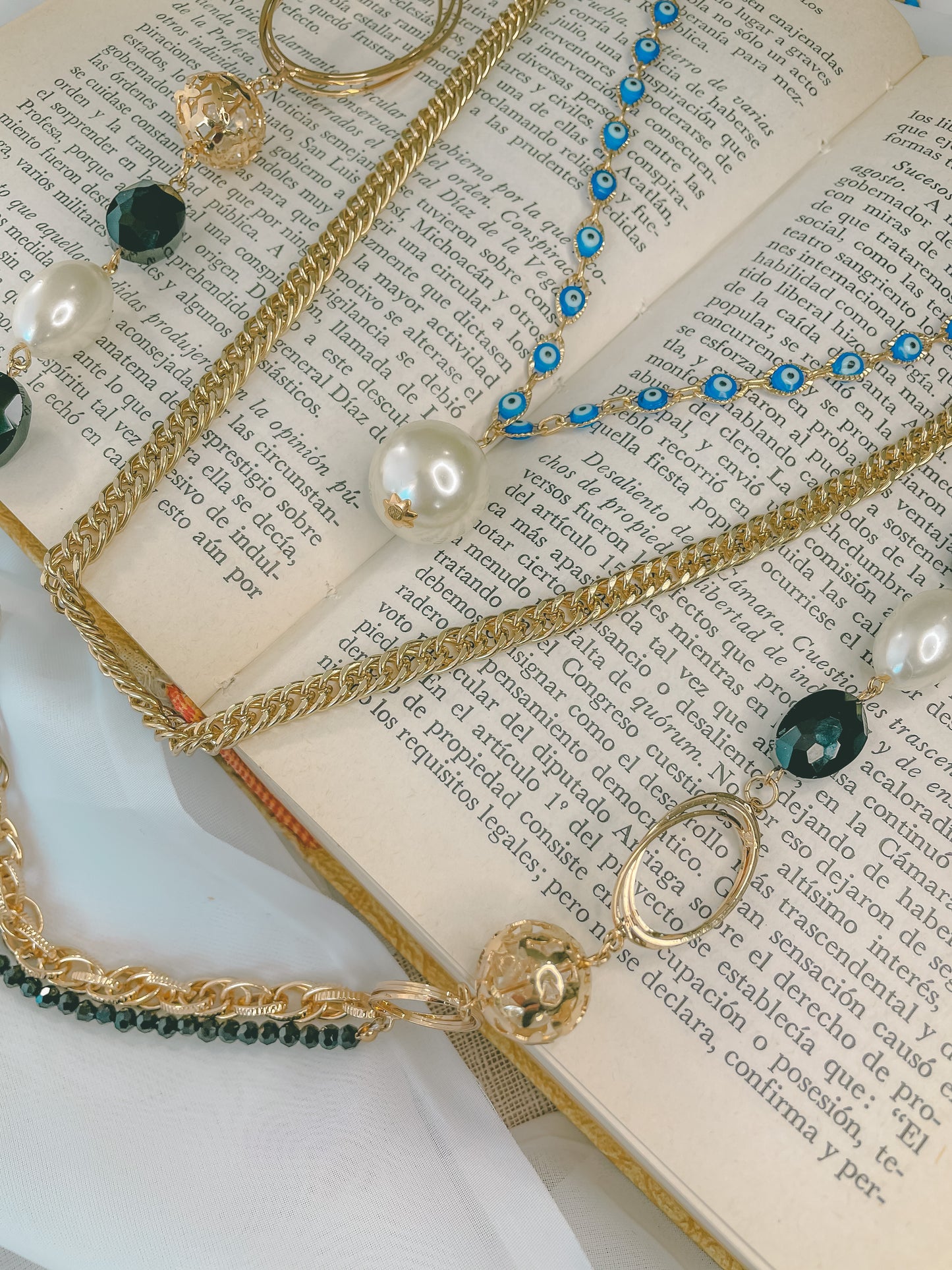 Evil Eye Gold-Plated Necklace