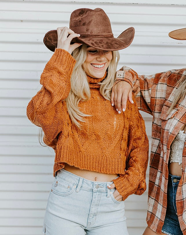 Rodeo Western Hat - Mocha