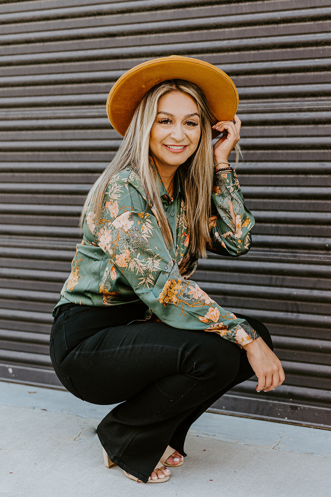Doblè Curled Pencil Brim - Honey