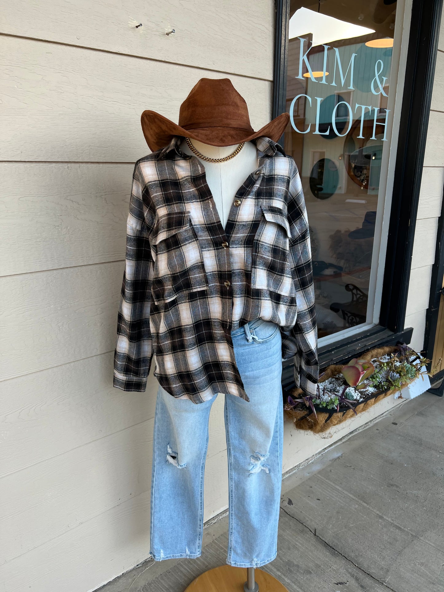 Joshua Tree Oversized Flannel