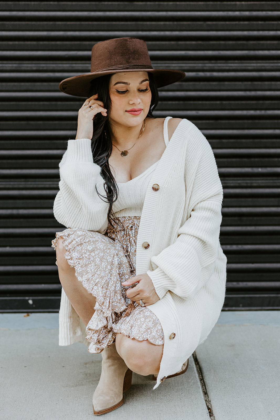 Camilla Crown Top - Mocha