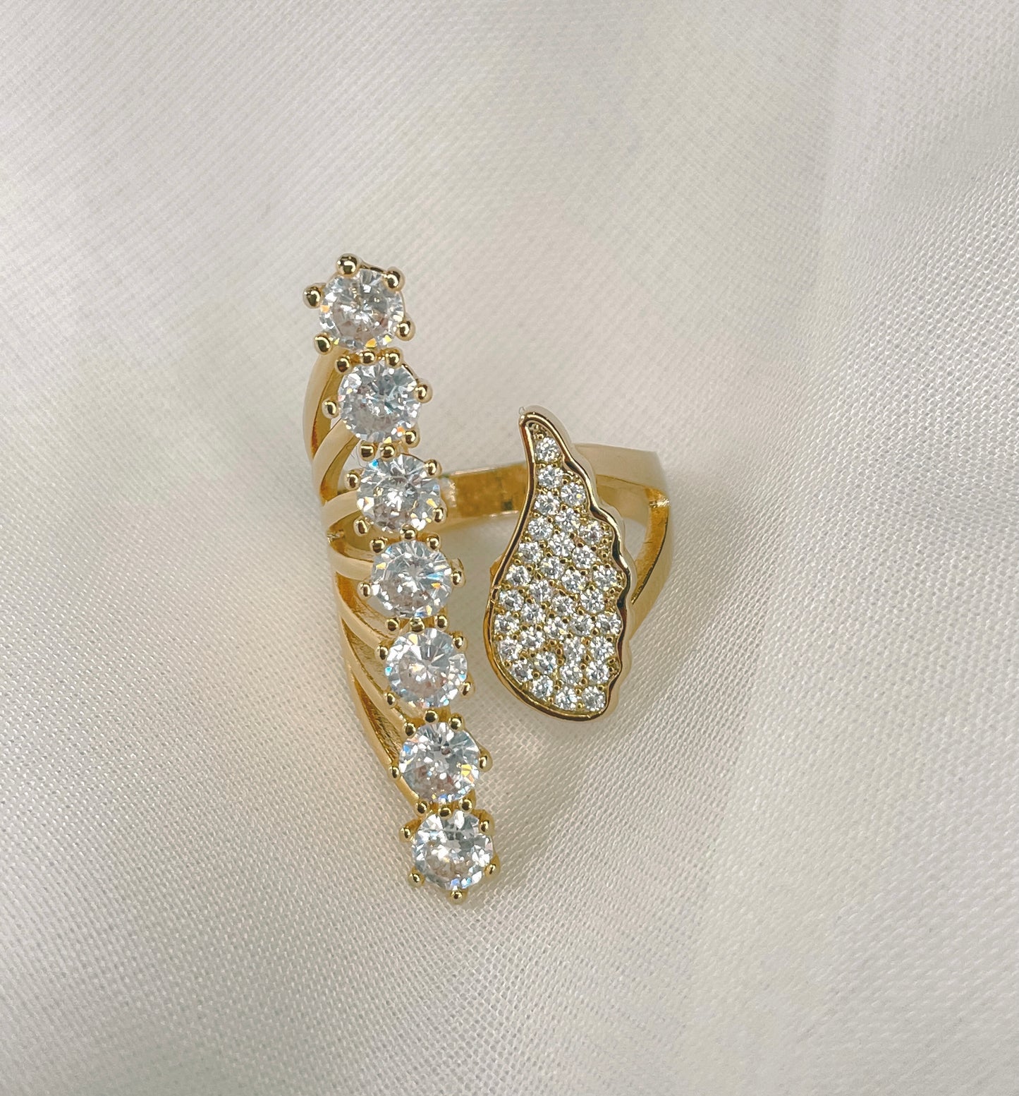 Stairway to Heaven Gold-Plated Ring