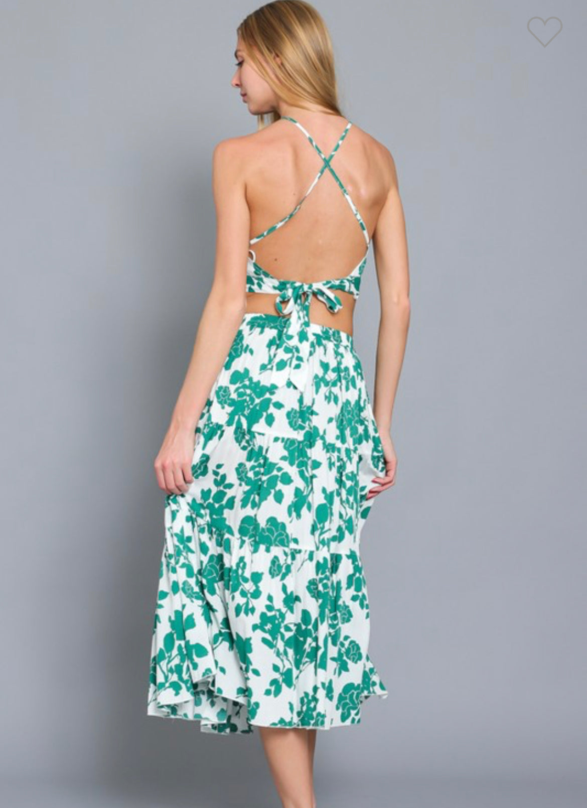 Together in Bali 2-Piece Skirt Set