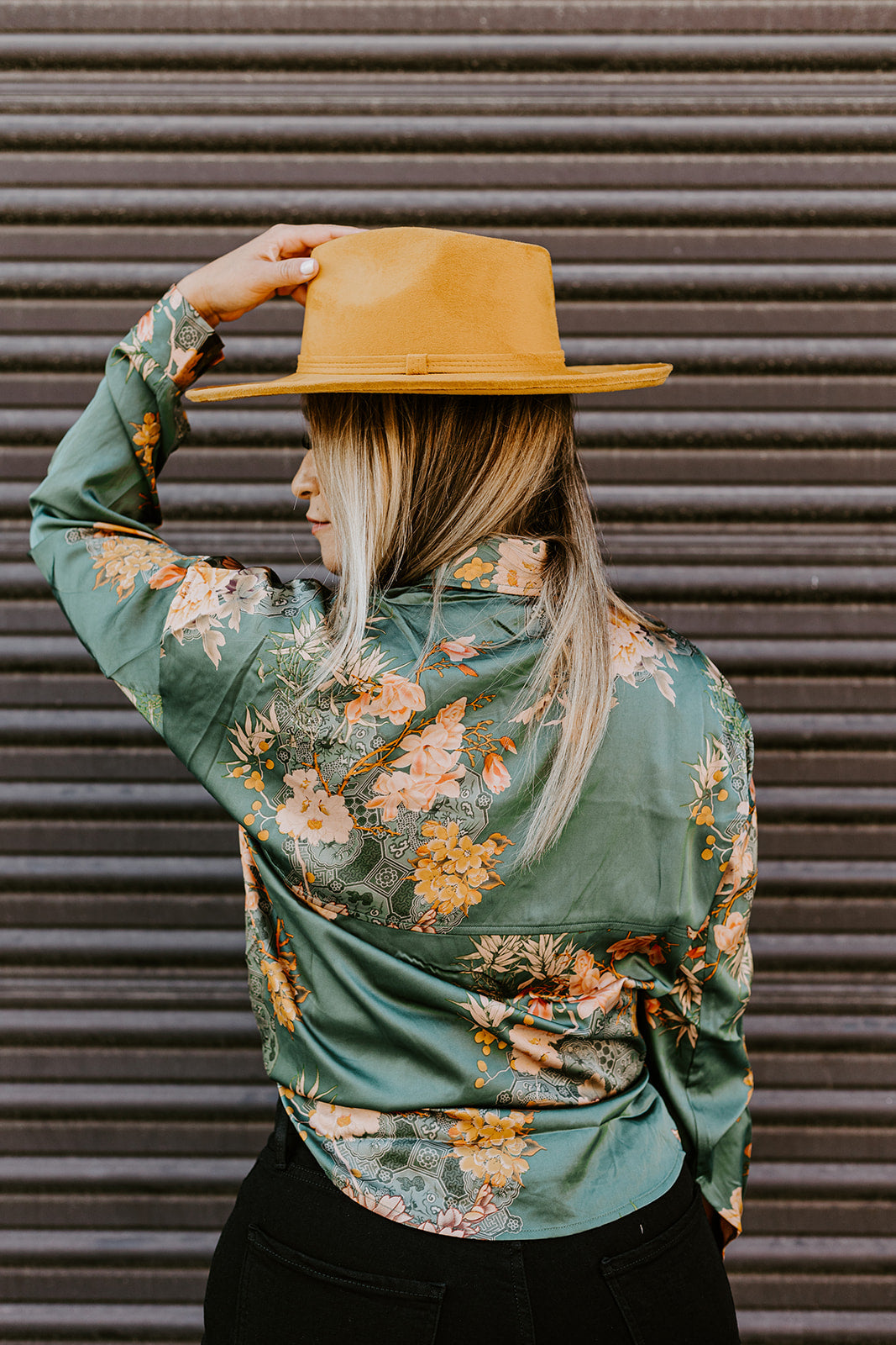 Doblè Curled Pencil Brim - Honey