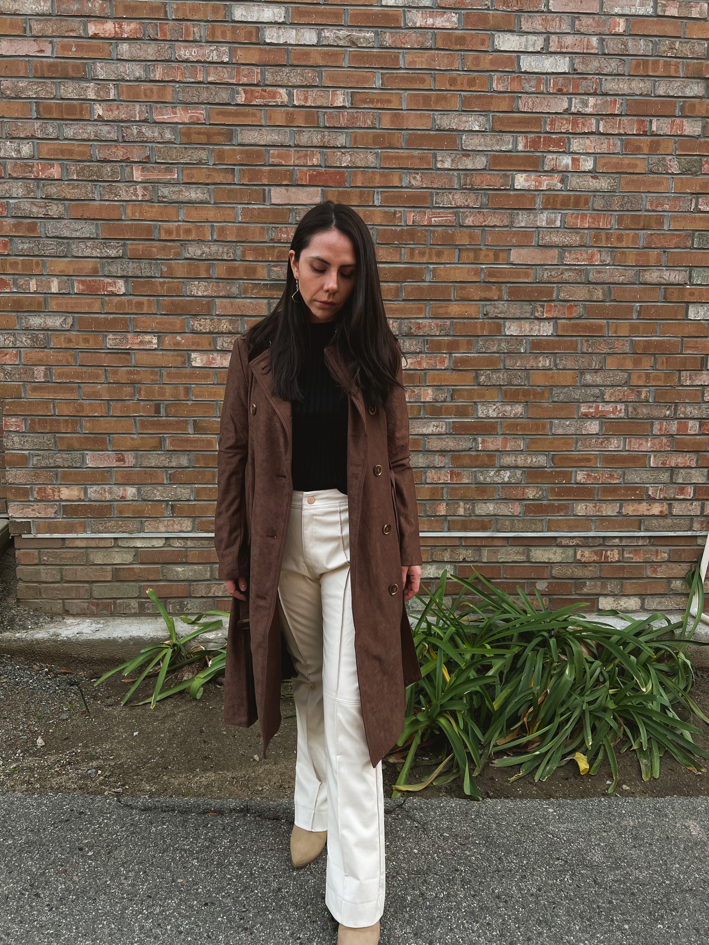 Espresso Trench Coat