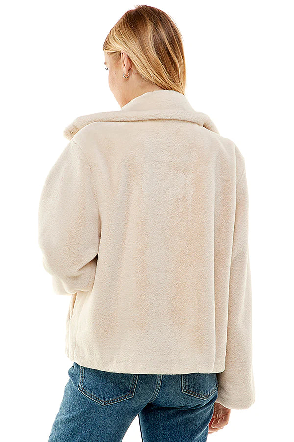 Snowy Days Fuzzy Jacket