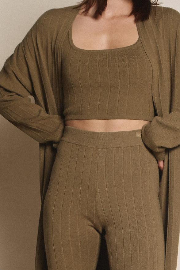 MOSSY KNIT 3-PIECE SET