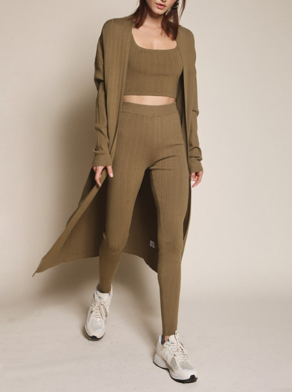 MOSSY KNIT 3-PIECE SET