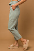 Smart like Sage Linen Pants