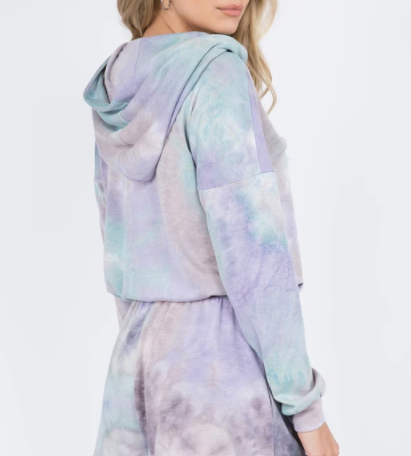 SHERBET TIE DYE LOUNGE SET