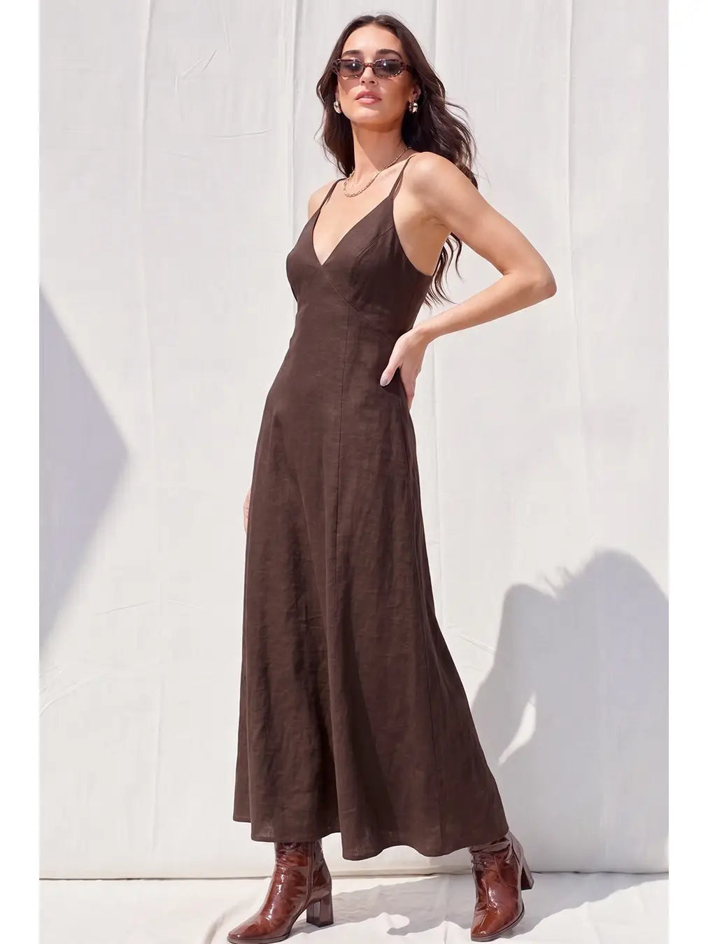 Espresso Hour Maxi Dress