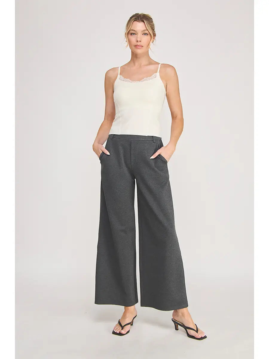 Just There Cami Top with Eyelet Trim