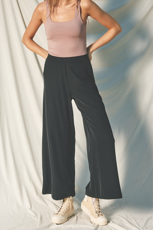 Unbothered Wide-Leg Trousers