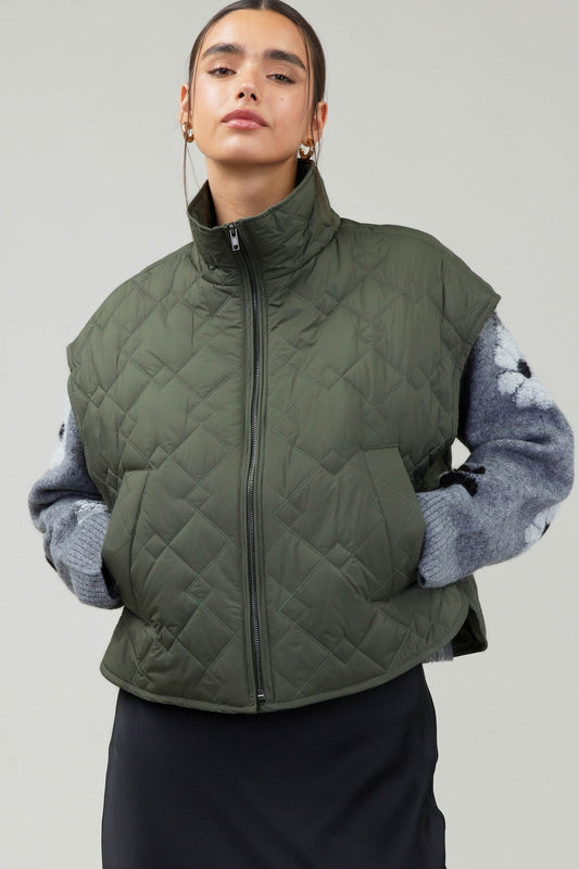 Diamond in the Rough Puffer Vest