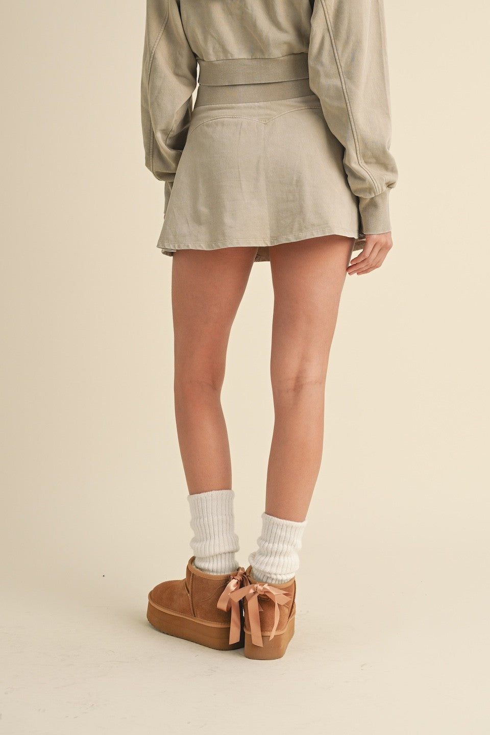 Hang Tight Cozy Mini Skort