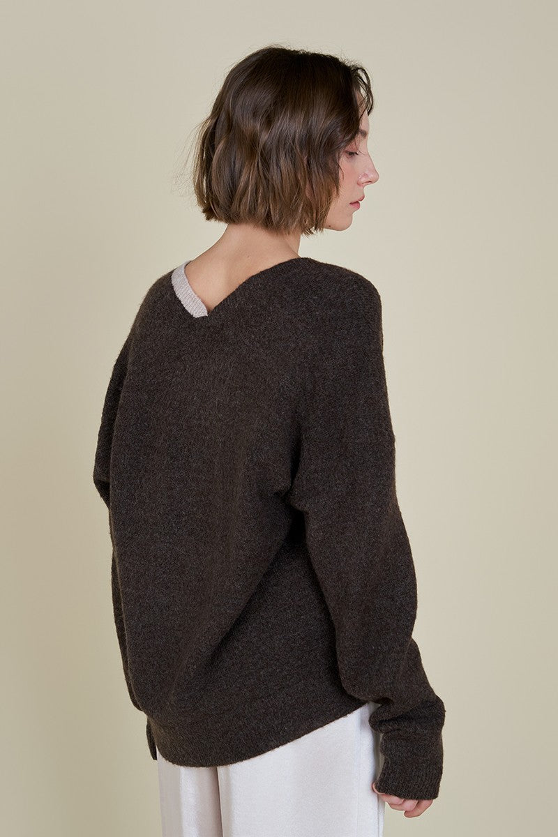 Sideline Contrast Sweater