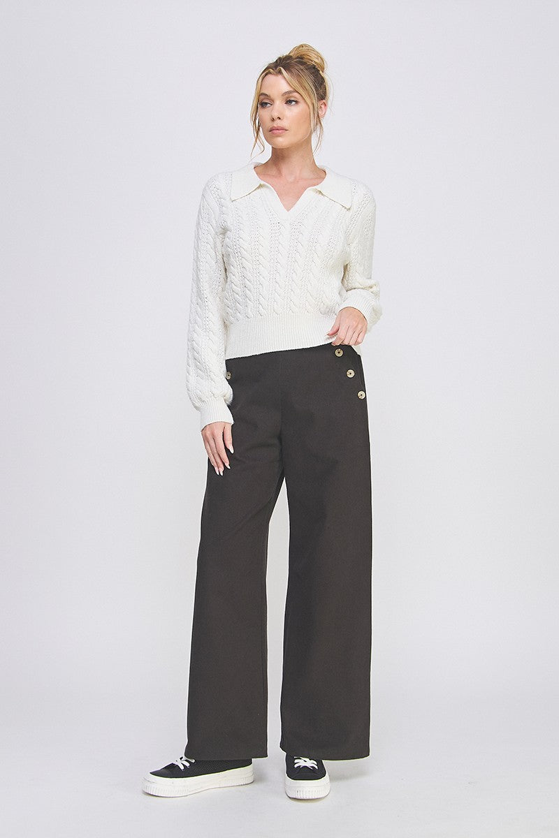 Wanderer Front Button Pants