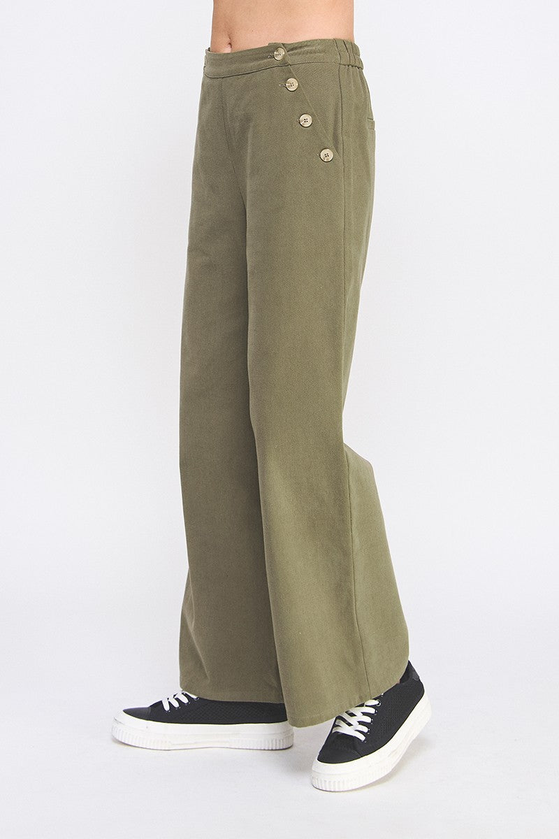 Wanderer Front Button Pants