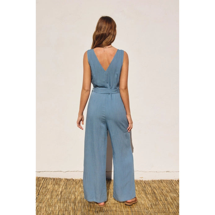 Always on Top Linen Jumpsuit